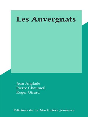 cover image of Les Auvergnats